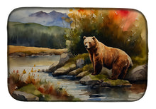 Load image into Gallery viewer, Kodiak Bear Dish Drying Mat