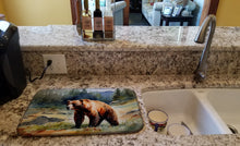 Load image into Gallery viewer, Kodiak Bear Dish Drying Mat