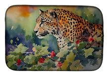 Load image into Gallery viewer, Leopard Dish Drying Mat