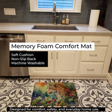 Load image into Gallery viewer, Leopard Memory Foam Kitchen Mat DAC2945RUG