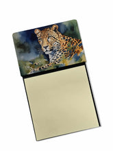Load image into Gallery viewer, Leopard Sticky Note Holder- Refiilable Desk Accessory Note Pad