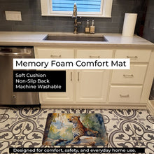 Load image into Gallery viewer, Leopard Memory Foam Kitchen Mat DAC2947RUG