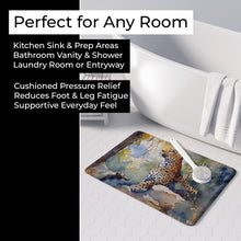 Load image into Gallery viewer, Leopard Memory Foam Kitchen Mat DAC2947RUG