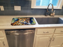 Load image into Gallery viewer, Leopard Dish Drying Mat