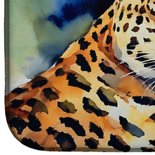 Load image into Gallery viewer, Leopard Dish Drying Mat