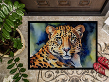 Load image into Gallery viewer, Leopard Doormat - Large 24x36 – Indoor/Outdoor Floor Mat with Artistic Flair