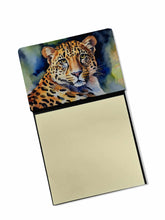 Load image into Gallery viewer, Leopard Sticky Note Holder- Refiilable Desk Accessory Note Pad