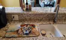 Load image into Gallery viewer, Lion Dish Drying Mat