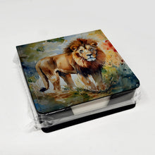 Load image into Gallery viewer, Lion PU Leather Note Paper Holder