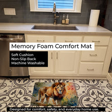 Load image into Gallery viewer, Lion Memory Foam Kitchen Mat DAC2953RUG