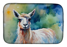 Load image into Gallery viewer, Llama Dish Drying Mat