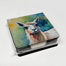 Load image into Gallery viewer, Llama PU Leather Note Paper Holder