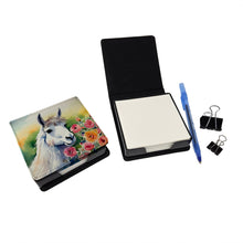 Load image into Gallery viewer, Llama PU Leather Note Paper Holder