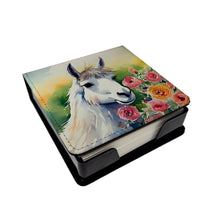 Load image into Gallery viewer, Llama PU Leather Note Paper Holder