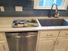 Load image into Gallery viewer, Llama Dish Drying Mat