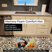 Load image into Gallery viewer, Moose Memory Foam Kitchen Mat DAC2962RUG