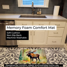 Load image into Gallery viewer, Moose Memory Foam Kitchen Mat DAC2963RUG