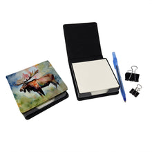 Load image into Gallery viewer, Moose PU Leather Note Paper Holder