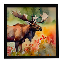 Load image into Gallery viewer, Moose Framed Metal Print