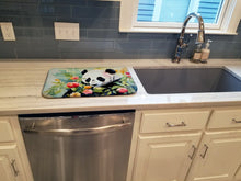 Load image into Gallery viewer, Panda Dish Drying Mat