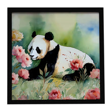 Load image into Gallery viewer, Panda Framed Metal Print