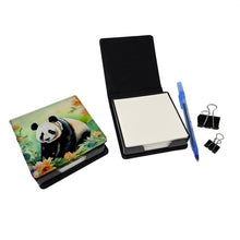 Load image into Gallery viewer, Panda PU Leather Note Paper Holder
