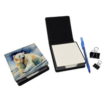 Load image into Gallery viewer, Polar Bear PU Leather Note Paper Holder