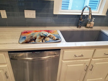 Load image into Gallery viewer, Polar Bear Dish Drying Mat