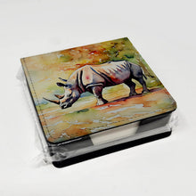 Load image into Gallery viewer, Rhinoceros PU Leather Note Paper Holder