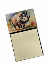 Load image into Gallery viewer, Rhinoceros Sticky Note Holder- Refiilable Desk Accessory Note Pad