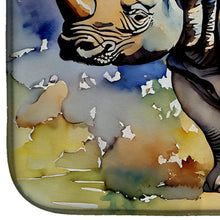 Load image into Gallery viewer, Rhinoceros Dish Drying Mat
