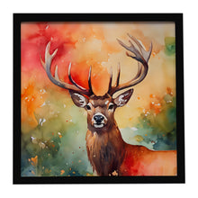 Load image into Gallery viewer, Deer Stag Framed Metal Print