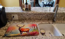 Load image into Gallery viewer, Deer Stag Dish Drying Mat