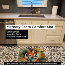 Load image into Gallery viewer, Tiger Memory Foam Kitchen Mat DAC2989RUG