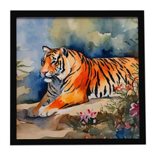 Load image into Gallery viewer, Tiger Framed Metal Print