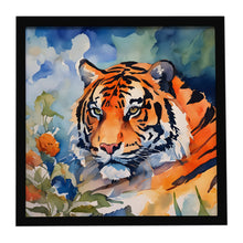 Load image into Gallery viewer, Tiger Framed Metal Print