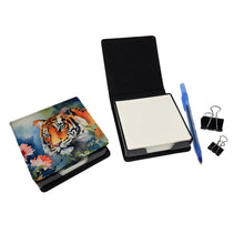 Load image into Gallery viewer, Tiger PU Leather Note Paper Holder