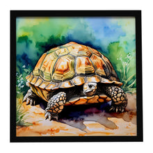 Load image into Gallery viewer, Turtles Tortoises Framed Metal Print