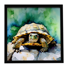 Load image into Gallery viewer, Turtles Tortoises Framed Metal Print