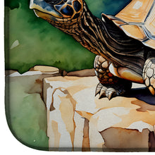 Load image into Gallery viewer, Turtles Tortoises Dish Drying Mat
