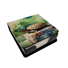 Load image into Gallery viewer, Turtles Tortoises PU Leather Note Paper Holder