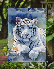 Load image into Gallery viewer, White Tiger Garden Flag – Outdoor Decorative Yard Flag