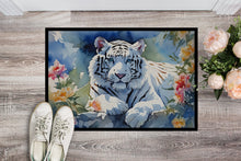 Load image into Gallery viewer, White Tiger Doormat - Large 24x36 – Indoor/Outdoor Floor Mat with Artistic Flair