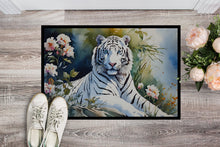 Load image into Gallery viewer, White Tiger Doormat - Large 24x36 – Indoor/Outdoor Floor Mat with Artistic Flair
