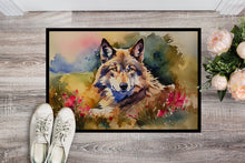 Load image into Gallery viewer, Wolves Wolf  Doormat - 18X27 Indoor / Outdoor Rug | Made in USA