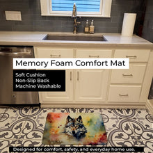 Load image into Gallery viewer, Wolves Wolf  Memory Foam Kitchen Mat DAC3004RUG