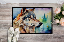 Load image into Gallery viewer, Wolves Wolf  Doormat - 18X27 Indoor / Outdoor Rug | Made in USA