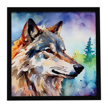 Load image into Gallery viewer, Wolves Wolf  Framed Metal Print