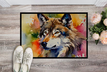 Load image into Gallery viewer, Wolves Wolf  Doormat - 18X27 Indoor / Outdoor Rug | Made in USA