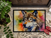Load image into Gallery viewer, Wolves Wolf  Doormat - 18X27 Indoor / Outdoor Rug | Made in USA
